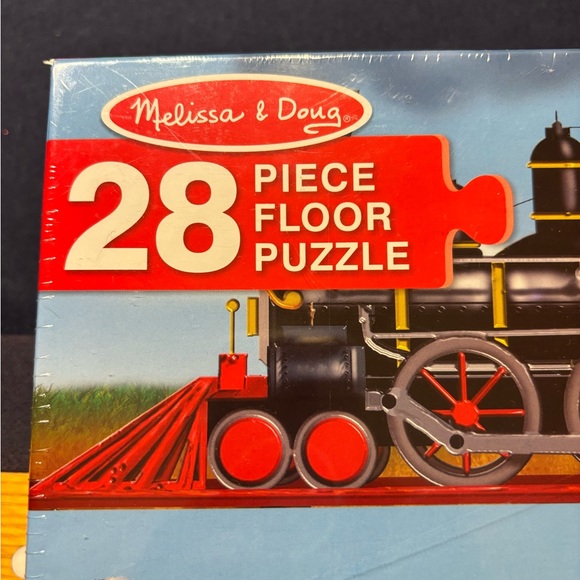 NIB. Melissa & Doug 28 Pc. Alphabet Train Floor Puzzle Ages 3+. 10 Ft Long - New - Picture 3 of 4
